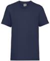 SS28B 61033 Childrens Valueweight T Shirt Navy colour image